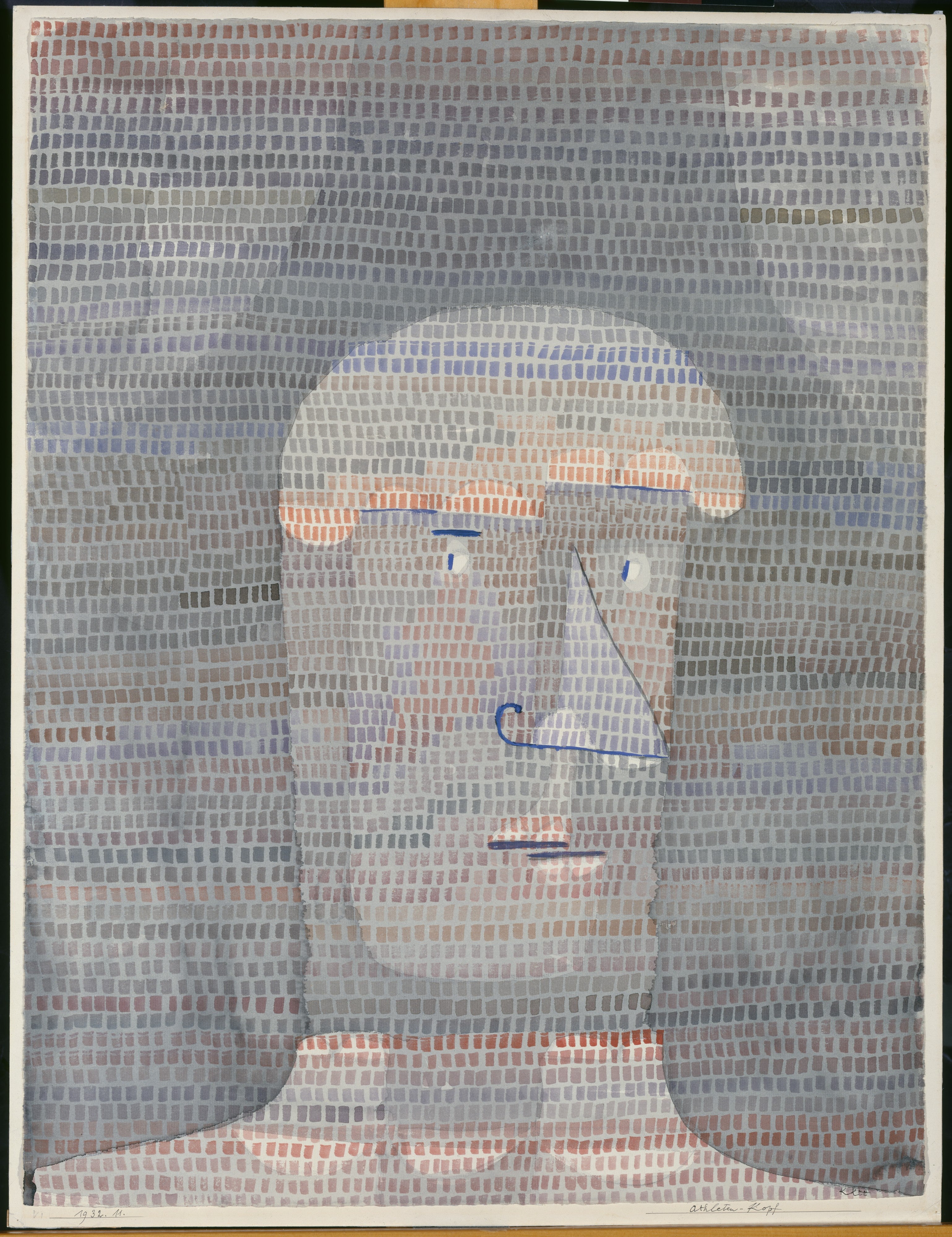 Atletens hoved - Paul Klee