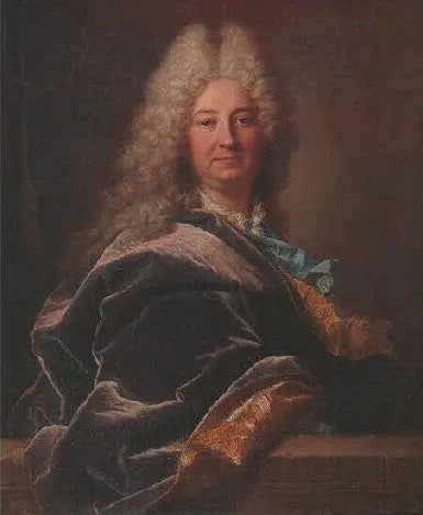 Portræt af Antoine Bernard Bouhier - Hyacinthe Rigaud