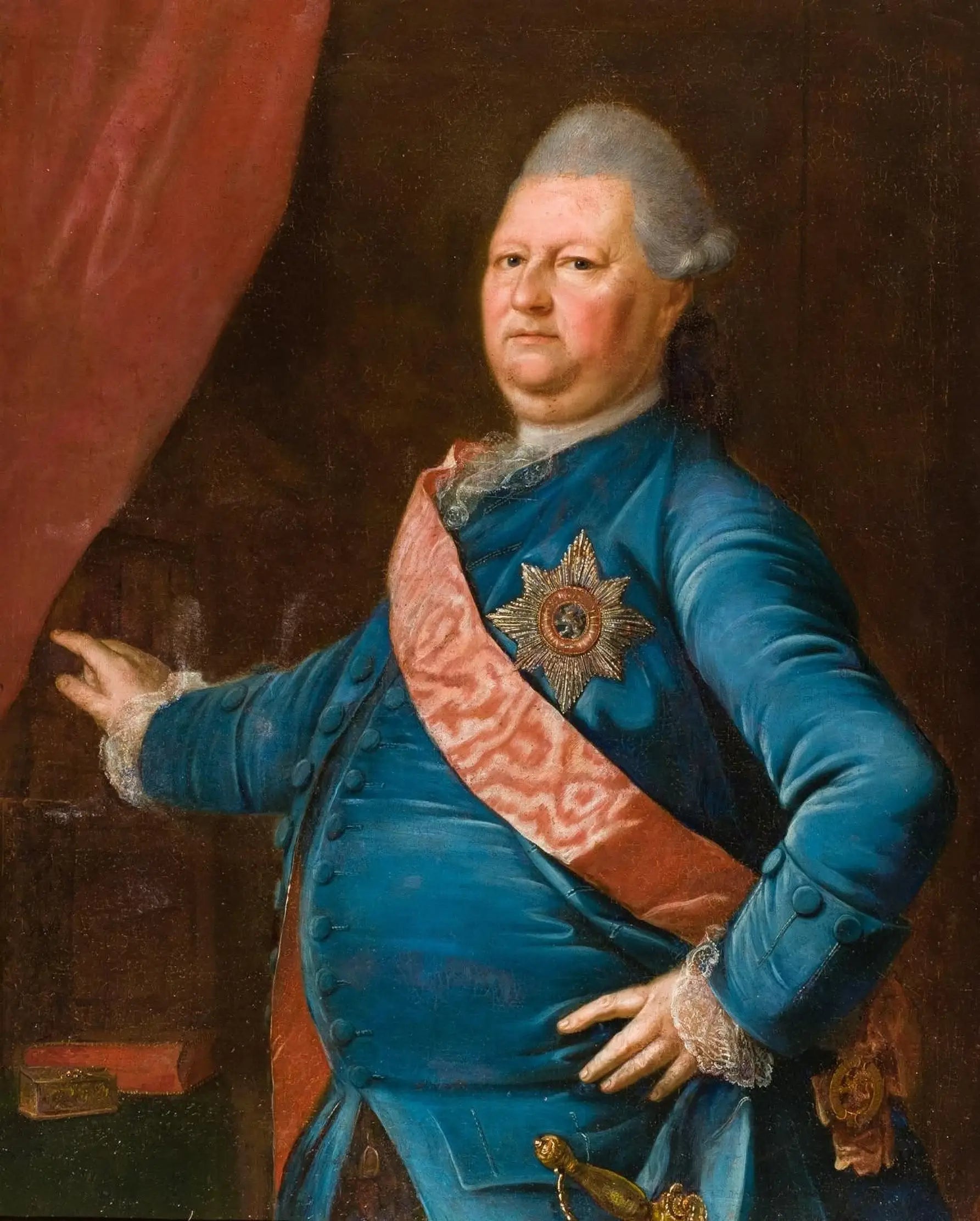 Portrait d’un noble - Anton Graff - Alpha Reproduction