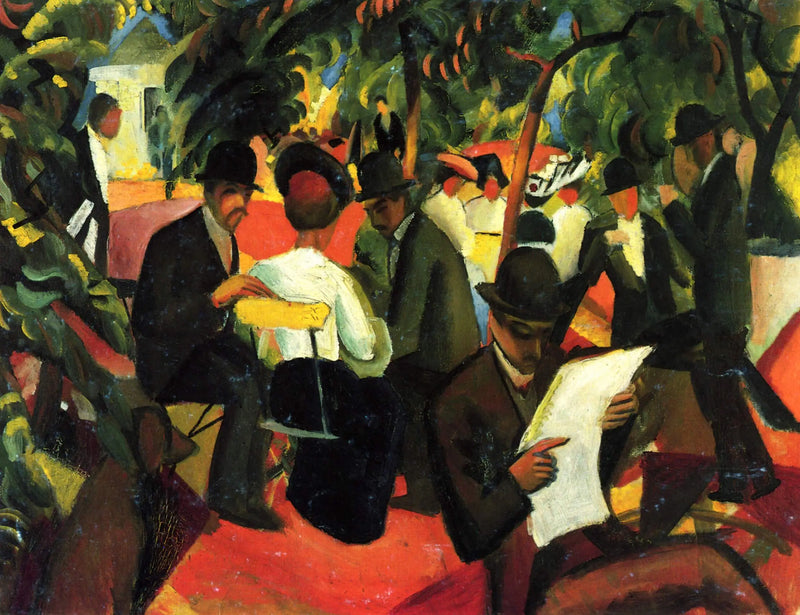 Restaurant i haven - August Macke