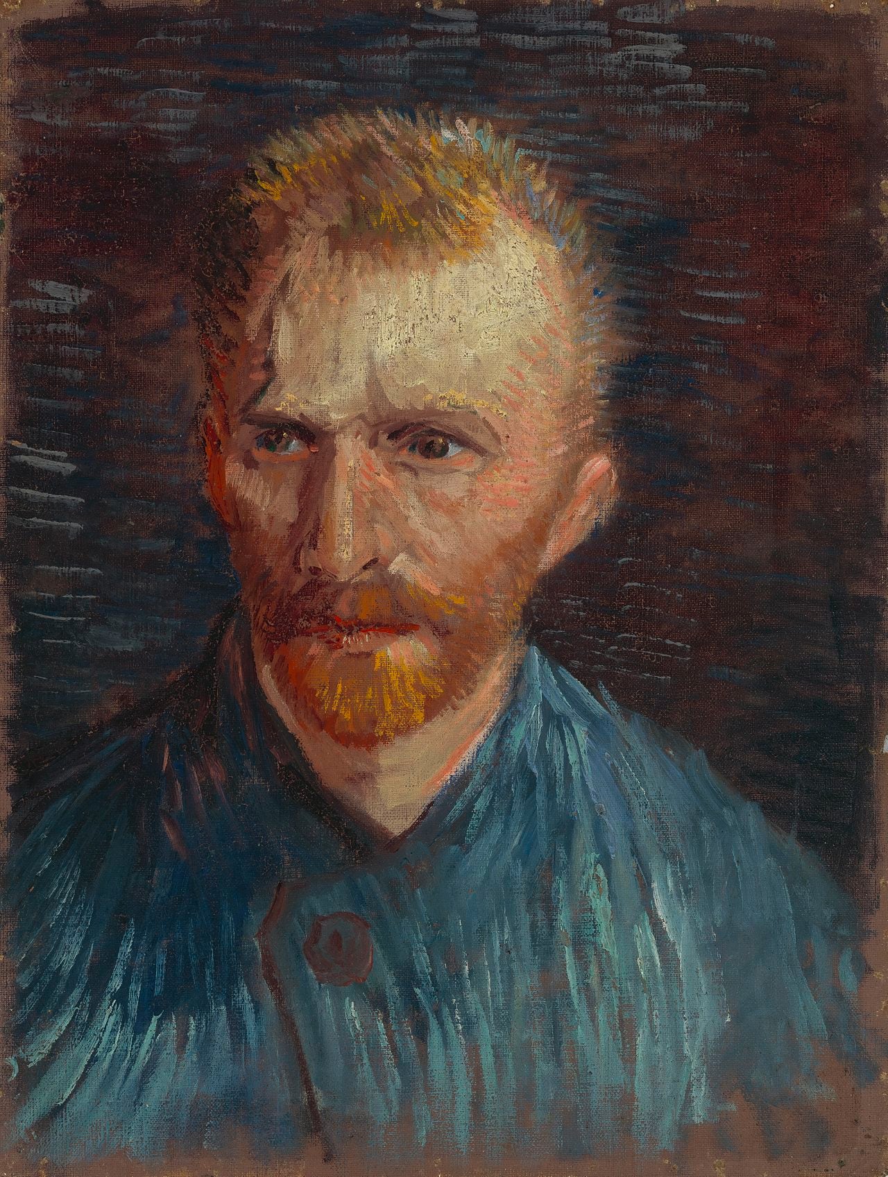 🎨 Selvportræt – Vincent van Gogh (1887)