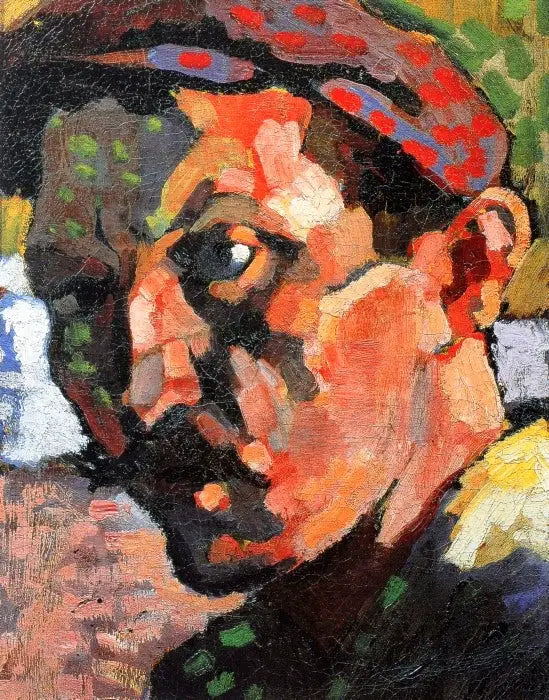 Selvportræt med kasket - André Derain