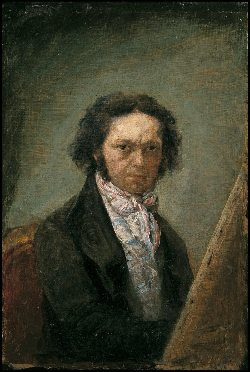 Selvportræt på lærred - Francisco de Goya