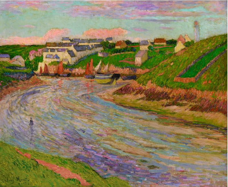 BASSIN D'EAU, AFTEN - Henry Moret