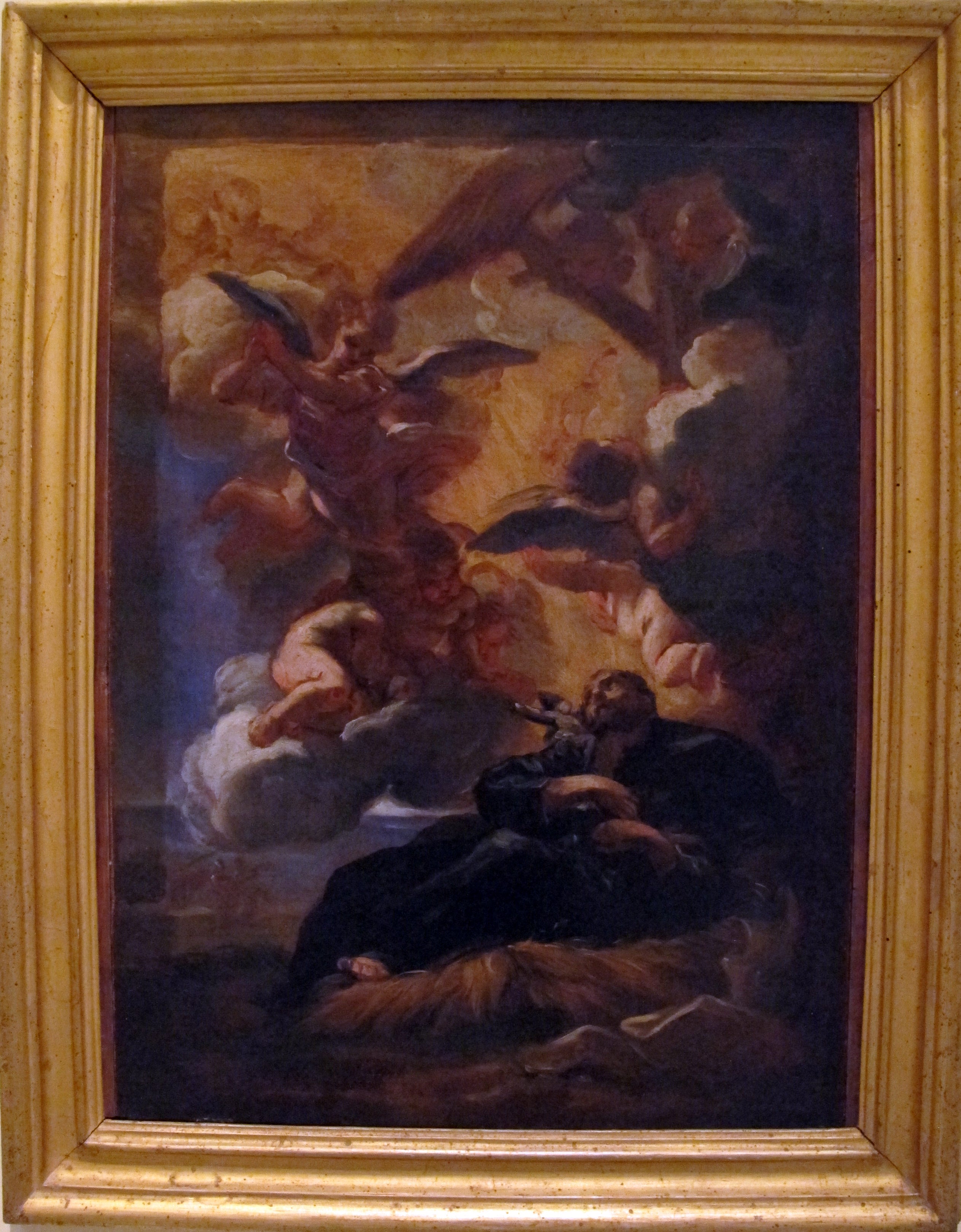 La vision de saint Francesco Saverio - Giovanni Battista Gaulli