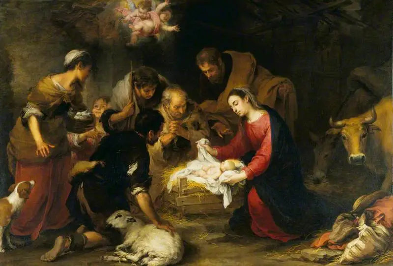 L’Adoration des bergers - Bartolomé Esteban Murillo - Alpha Reproduction