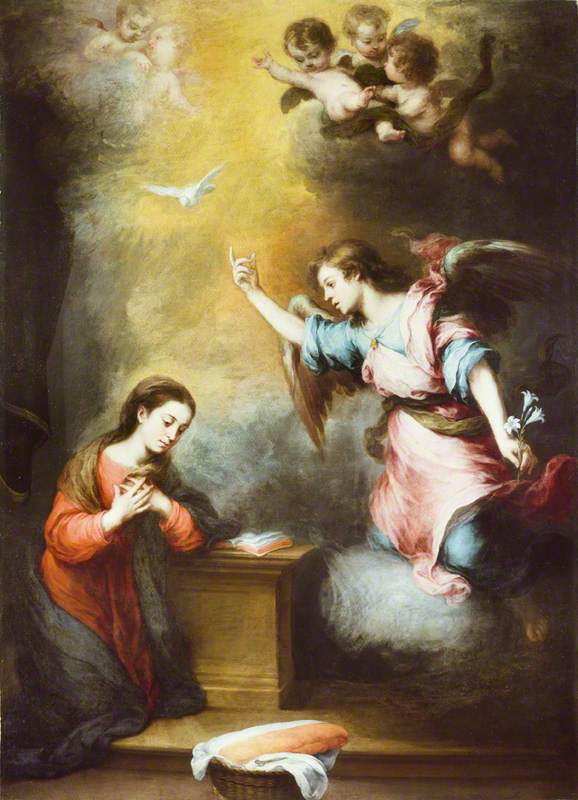 Annoncationen - Bartolomé Esteban Murillo