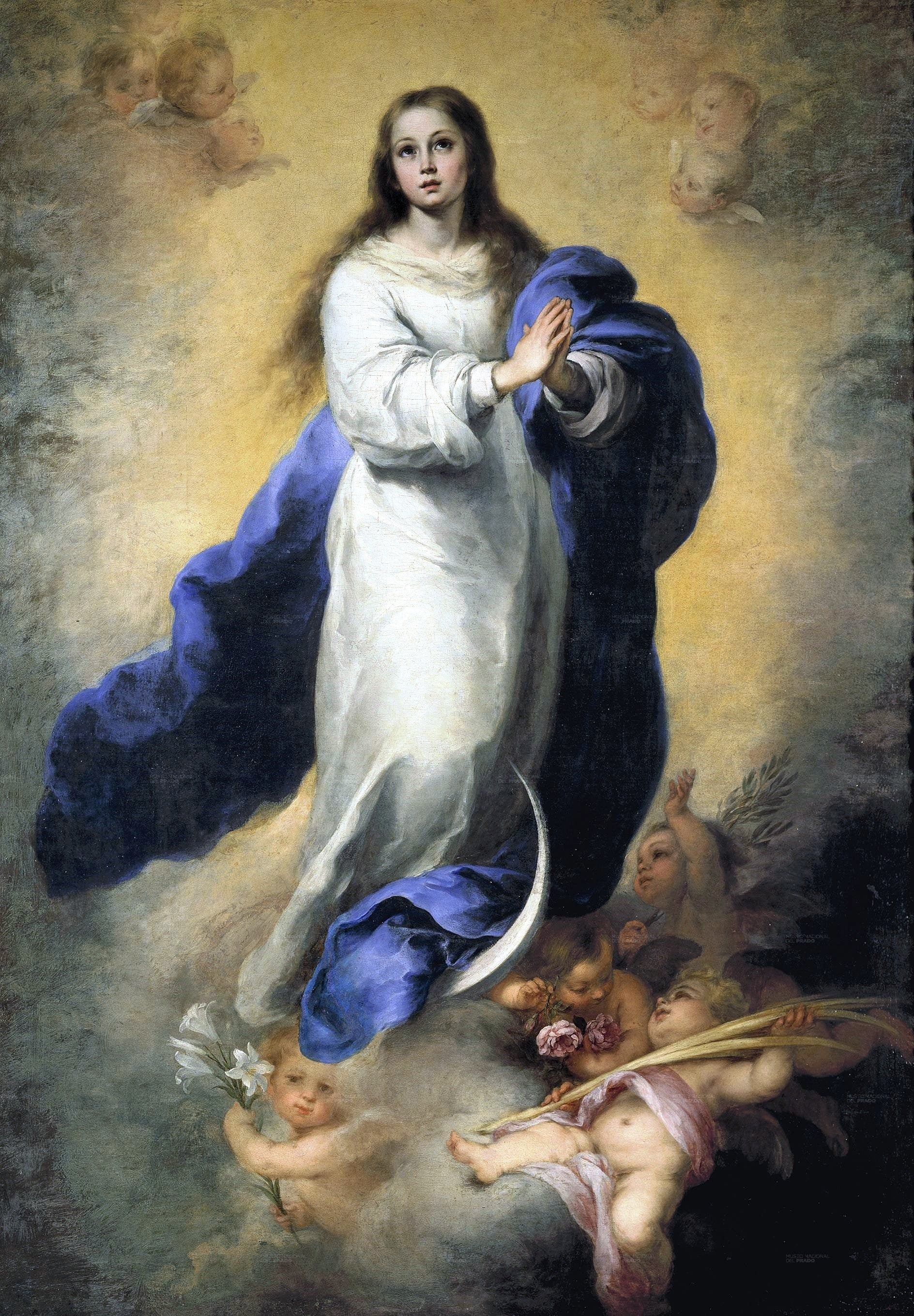 L'Immaculée de l'Escorial - Bartolomé Esteban Murillo