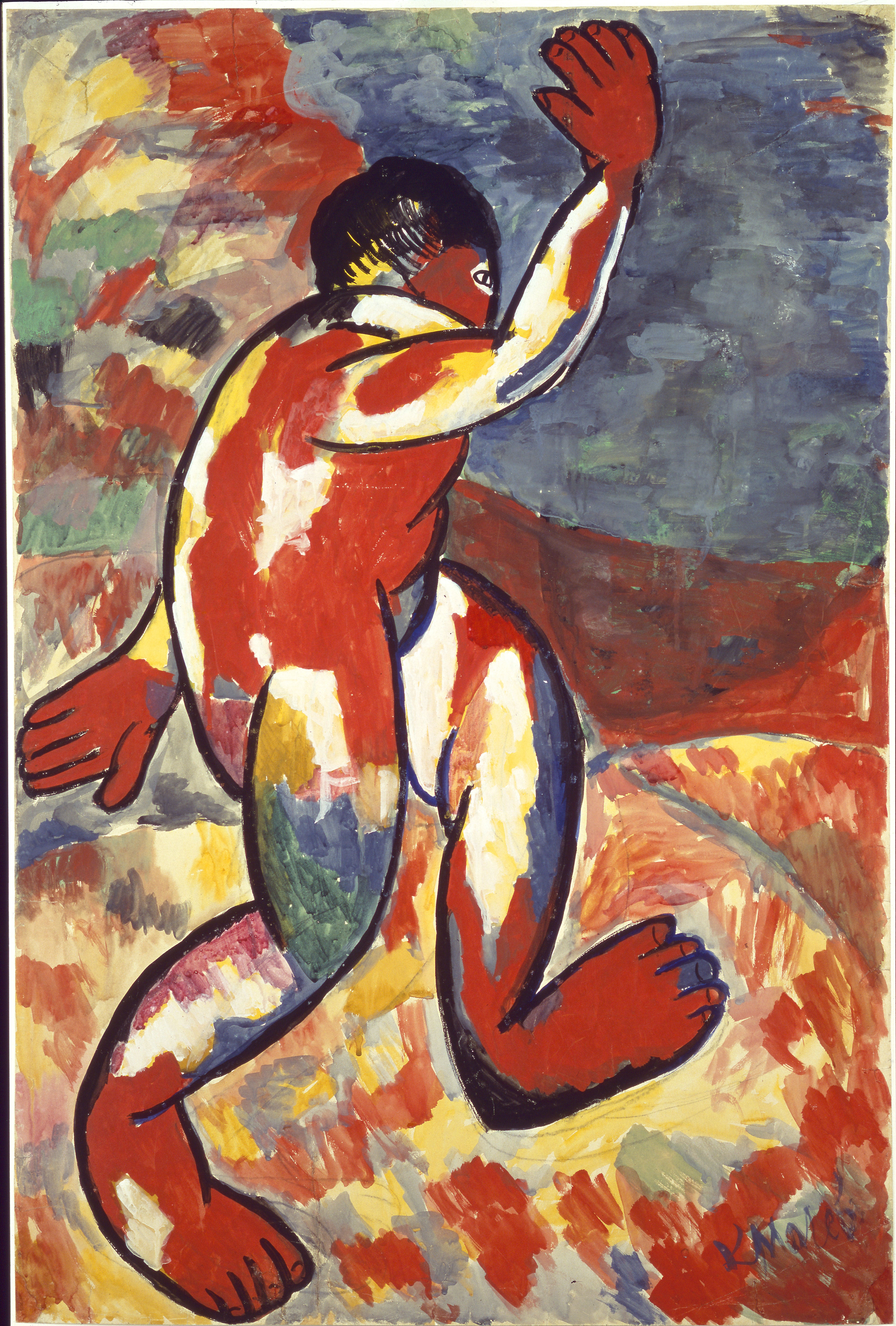 Baigneur - Kazimir Malevich