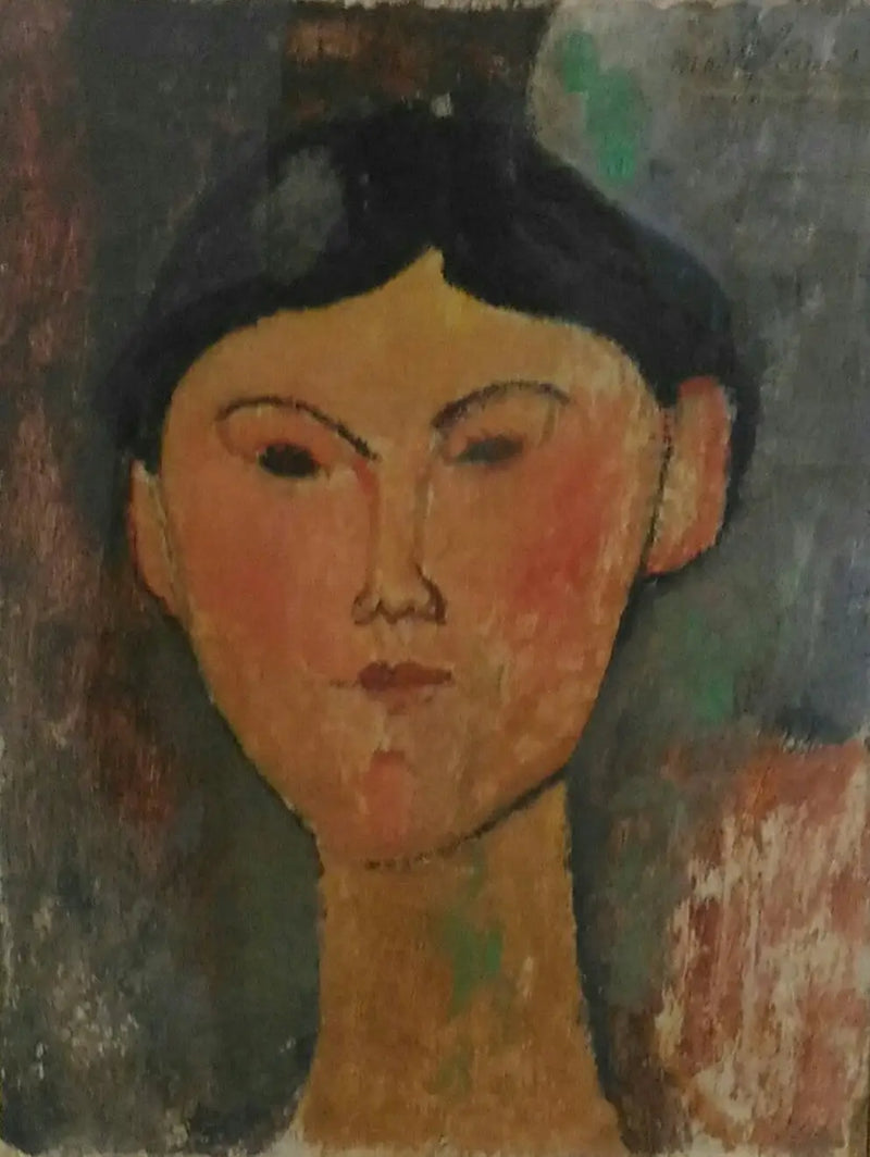 Portræt af Béatrice Hastings - Amedeo Modigliani