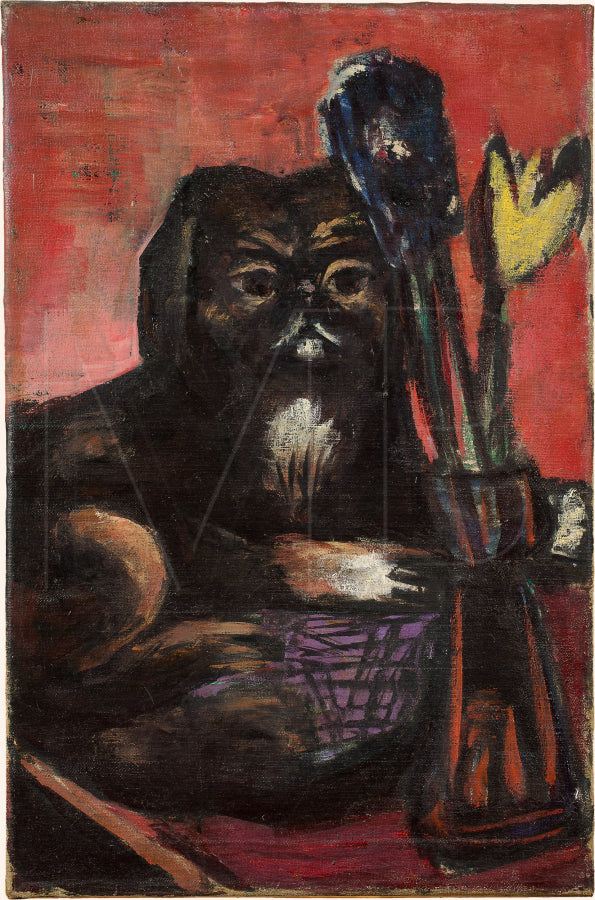 Two Actresses in the Dressing Room - Max Beckmann