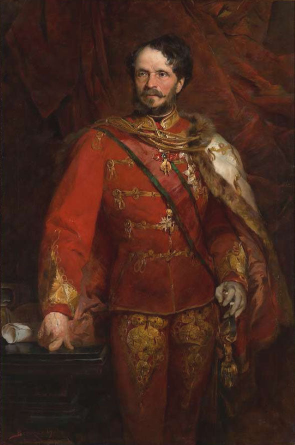 Portrait du comte Gyula Andrássy - Gyula Benczúr
