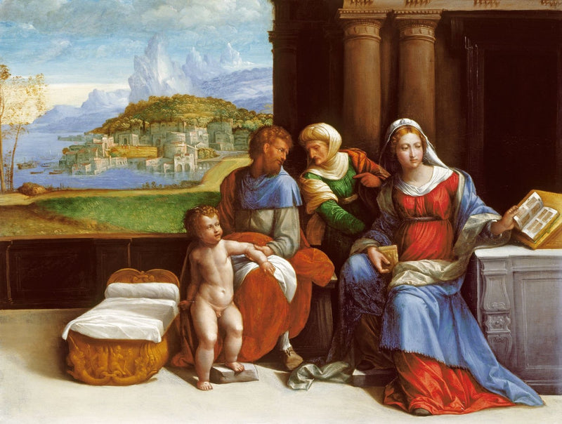 La Sainte Famille - Benvenuto Tisi