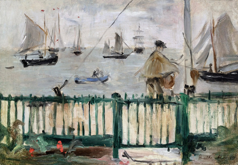 Udsigt over England eller På Isle of Wight - Berthe Morisot