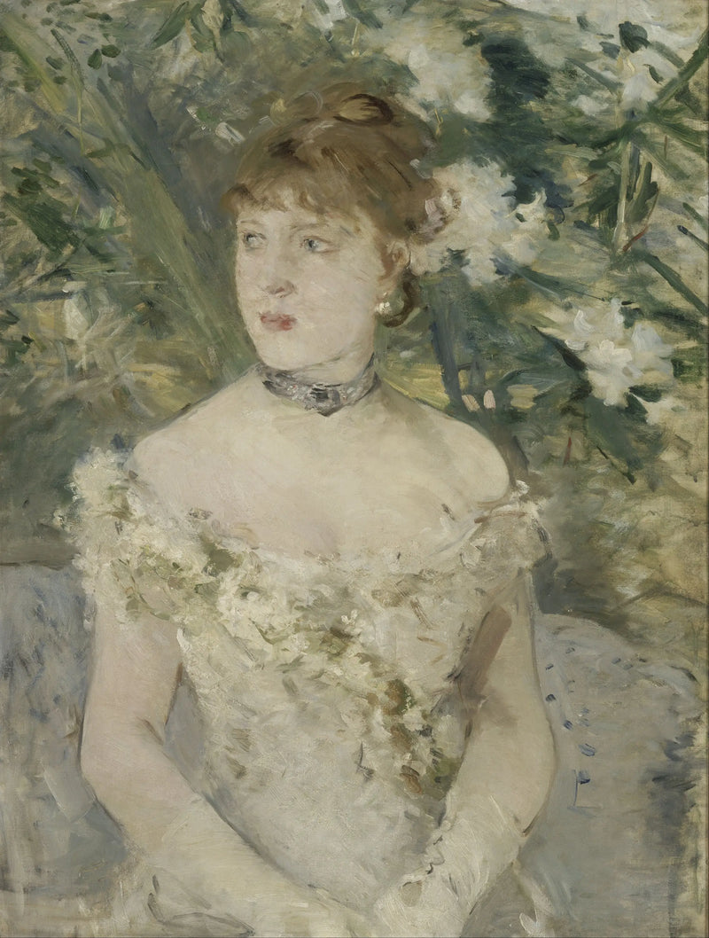 Ung Kvinde i baldragt - Berthe Morisot