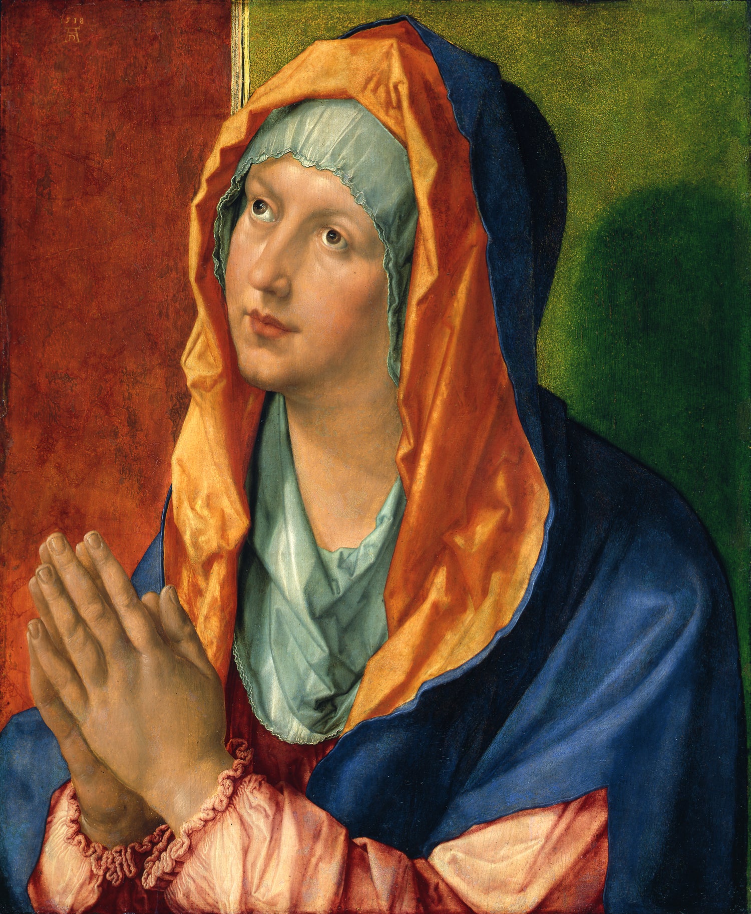 Jomfru Maria i bøn - Albrecht Dürer