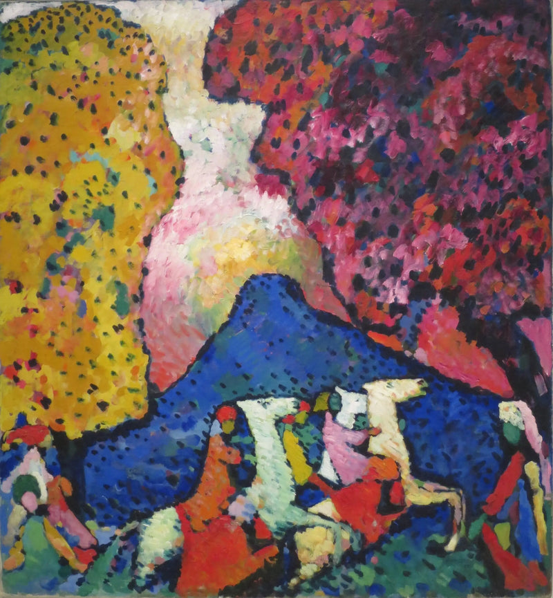 Det blå bjerg - Vassily Kandinsky
