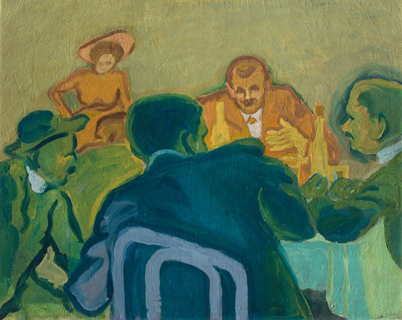 Les Joueurs - Bohumil Kubišta