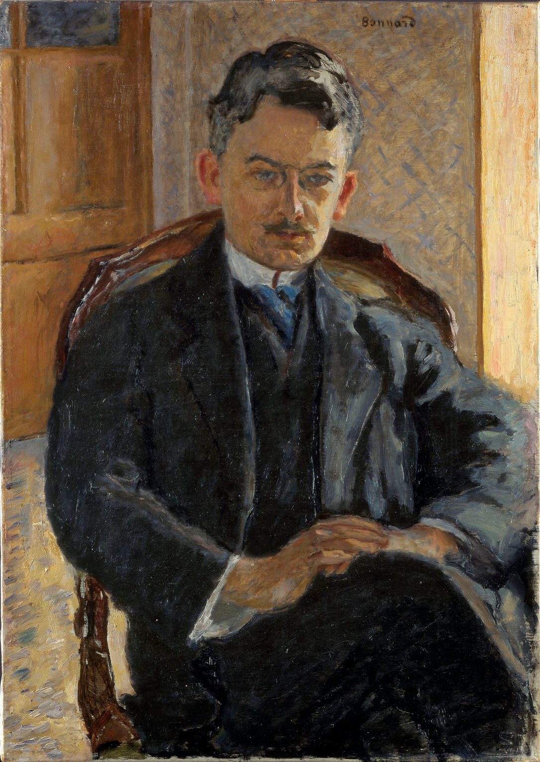 Reproduction du tableau « Portrait de George Besson - Pierre Bonnard » par Alpha Reproduction en peinture à l’huile