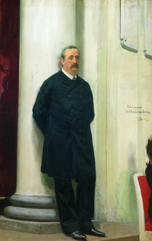 Portrait d'Alexandre Borodine - Ilya Repin