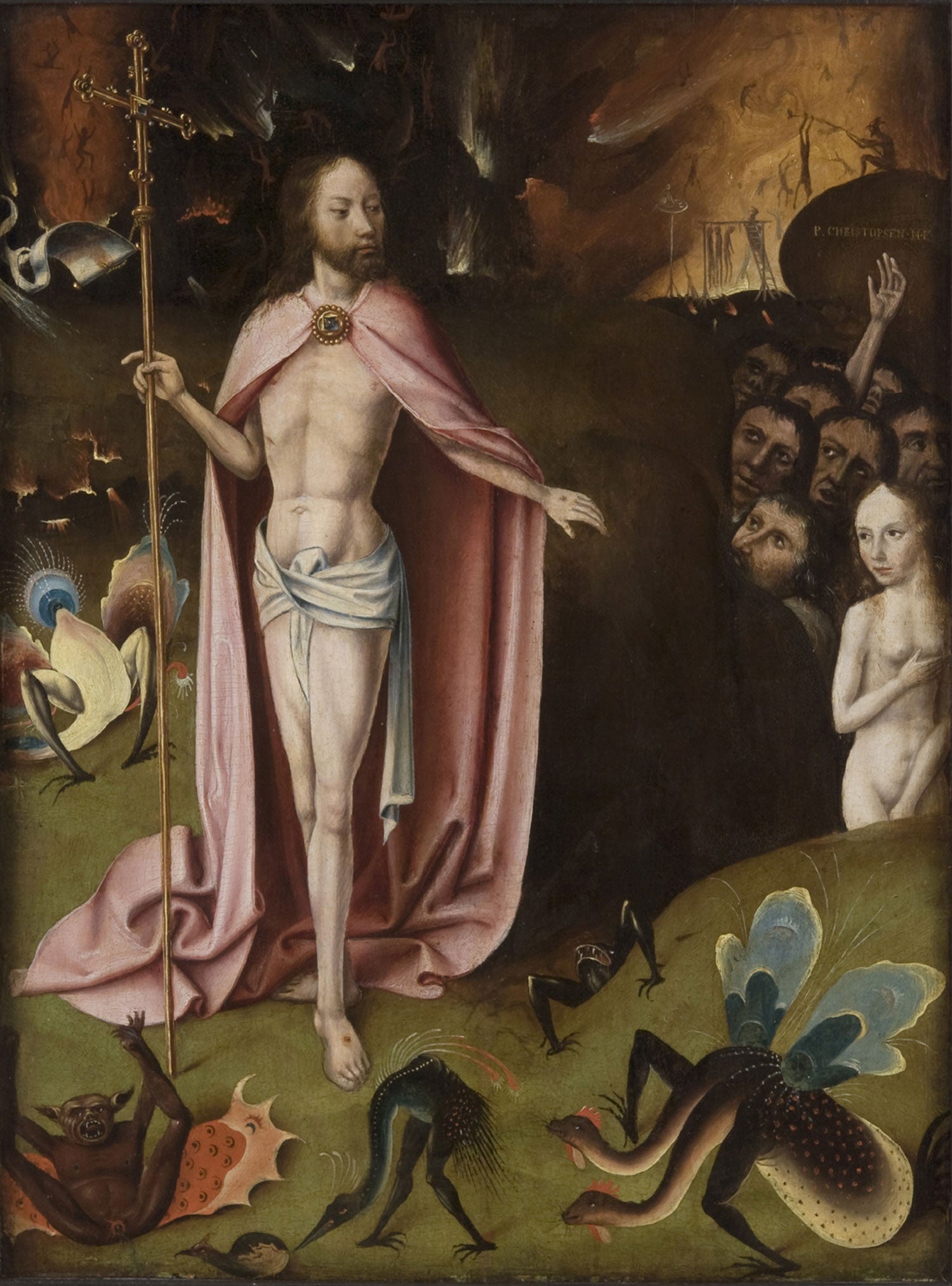 Kristus i Limbo - Hieronymus Bosch