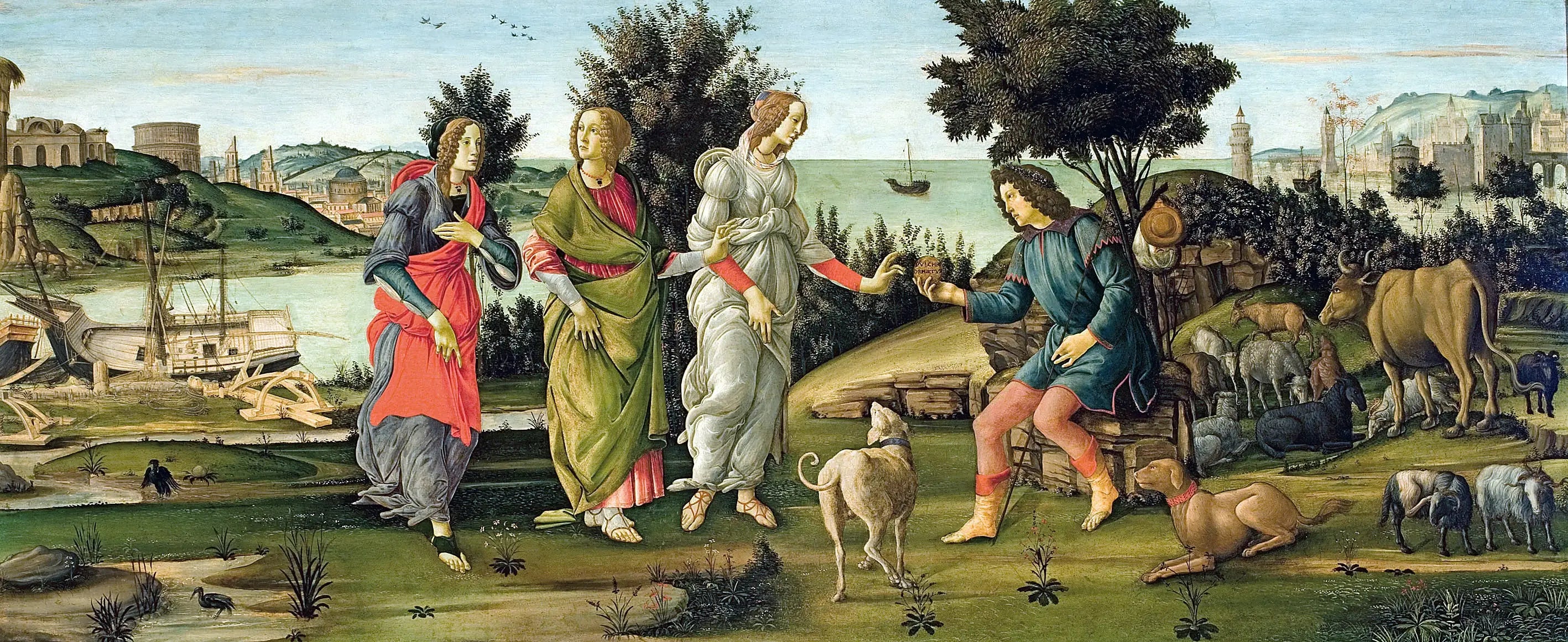 Le Jugement de Pâris - Sandro Botticelli - Alpha Reproduction