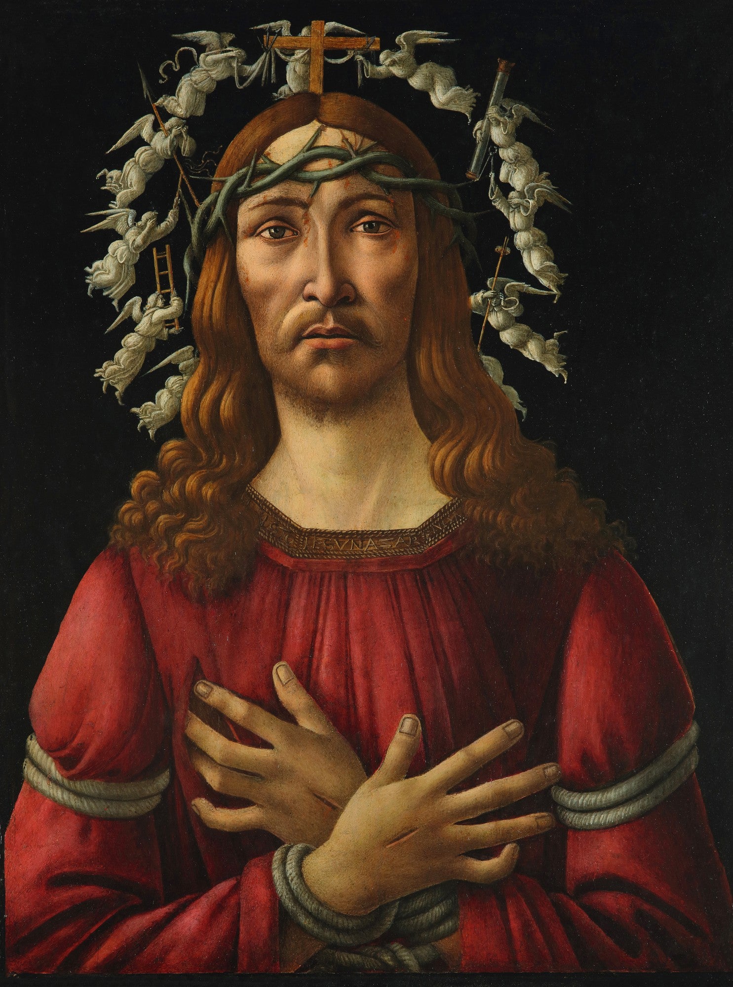 Kristus som smerternes mand - Sandro Botticelli