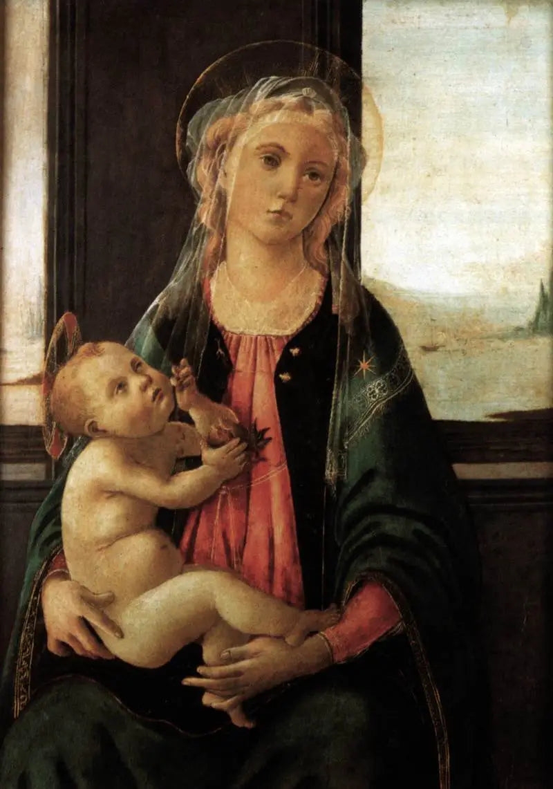 Madonnaen fra havet - Sandro Botticelli