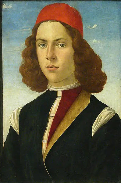 Portrait de jeune homme - Sandro Botticelli - Alpha Reproduction