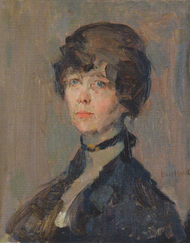 Den hollandske forfatter Ina Boudier-Bakker (1875-1966). - Isaac Israel