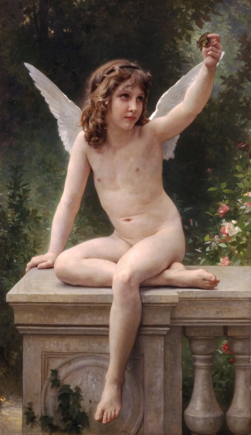 Den Fangede - Bouguereau