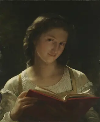 Reproduction du tableau « La Liseuse - Bouguereau » par Alpha Reproduction en peinture à l’huile