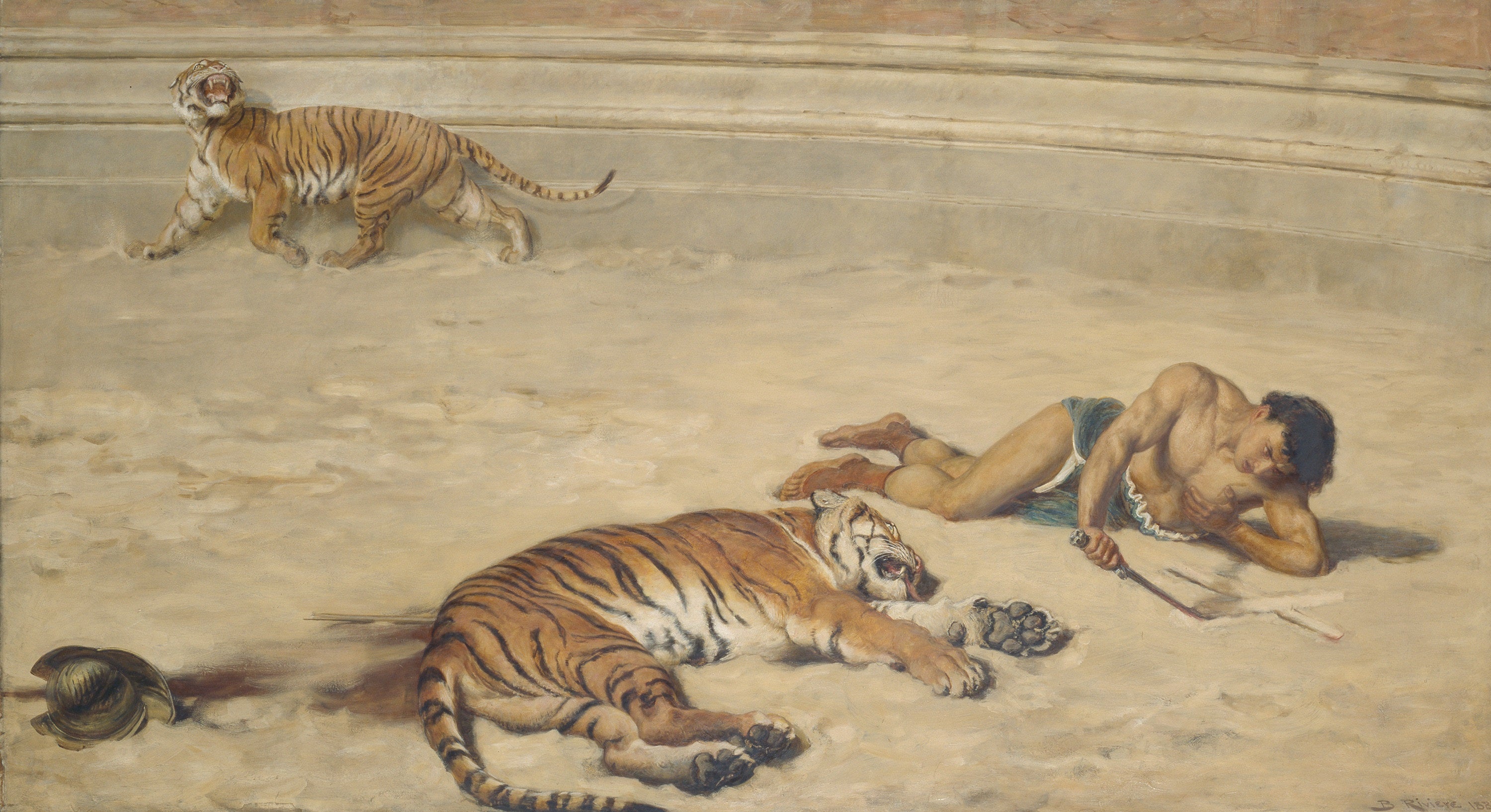Des vacances romaines - Briton Rivière