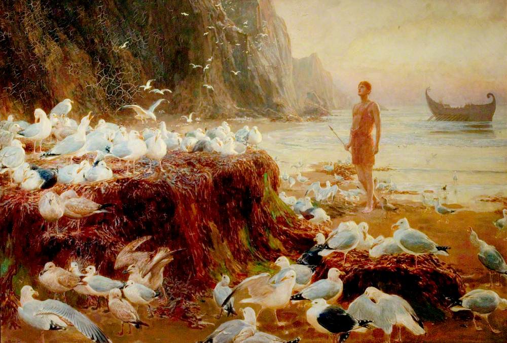 Un vagabond du Vieux Monde - Briton Rivière