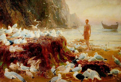 Un vagabond du Vieux Monde - Briton Rivière - Alpha Reproduction