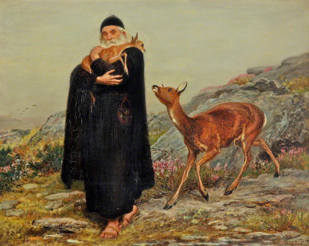 Une légende de Saint Patrick - Briton Rivière