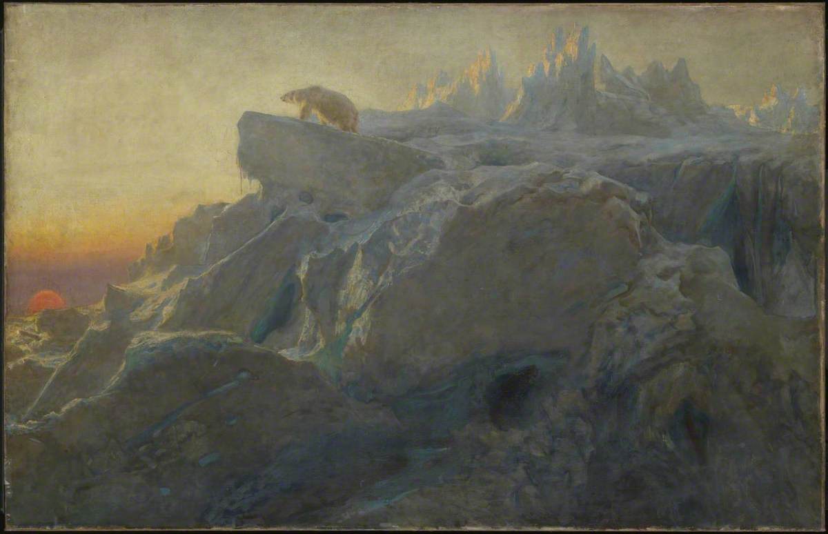 Au-delà des traces de l'homme - Briton Rivière