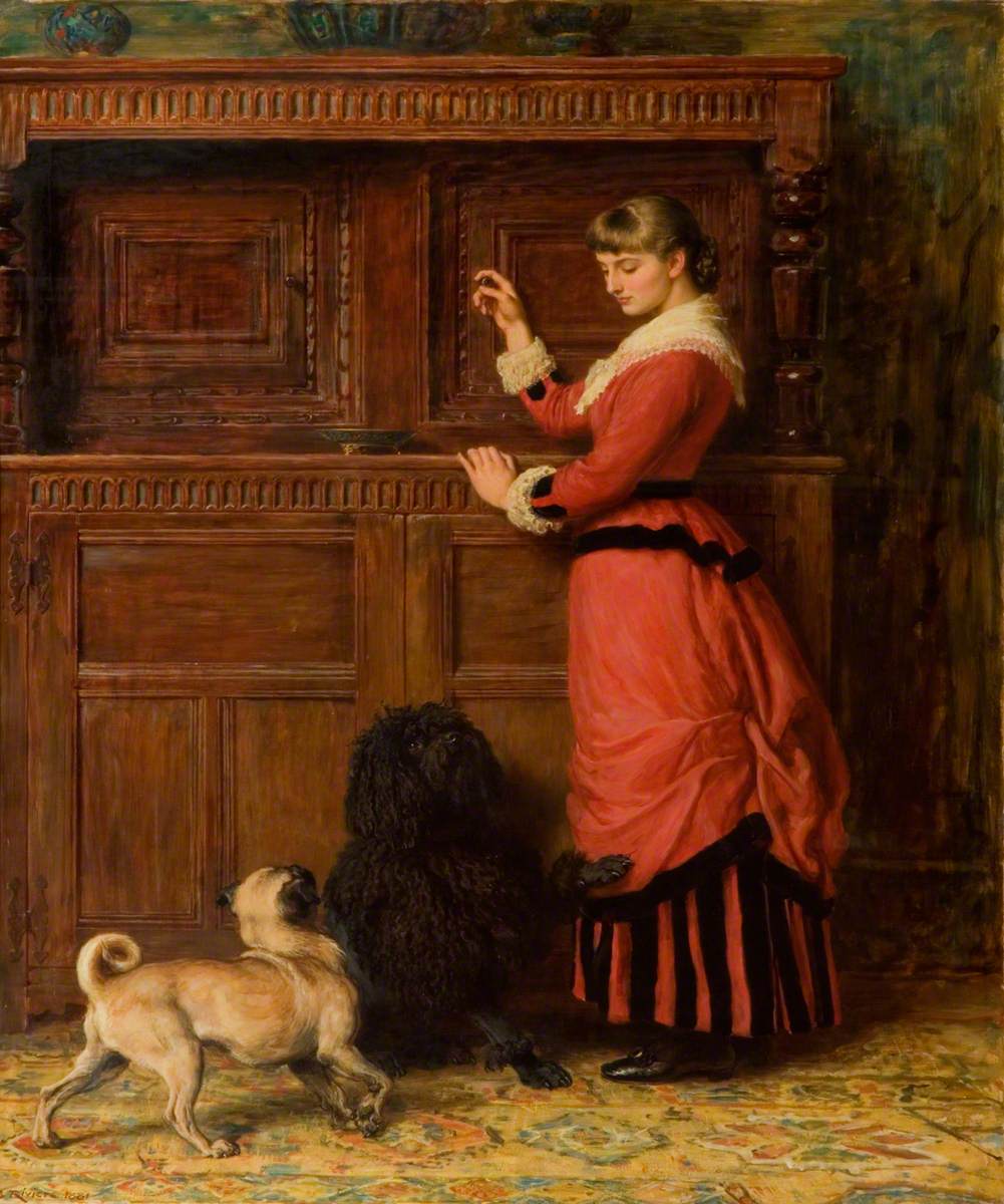 L'amour du placard - Briton Rivière