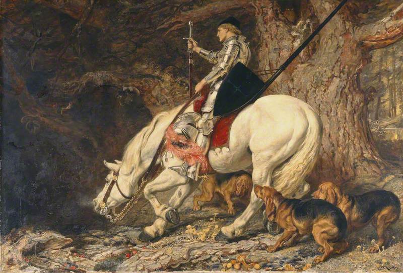 À Manus Tuas, Domine' - Briton Rivière
