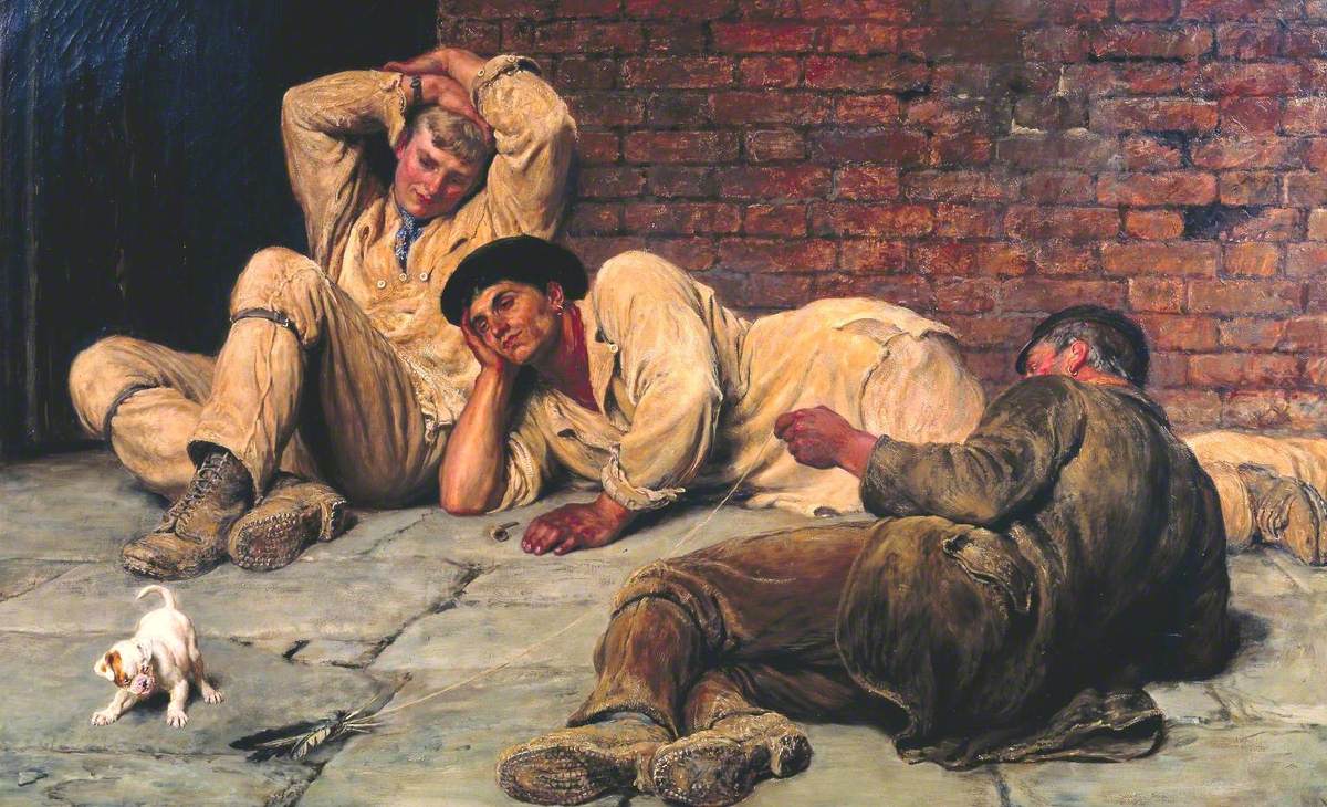 Les géants en jeu - Briton Rivière