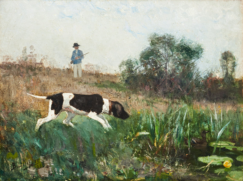 Chien de chasse - Bruno Liljefors