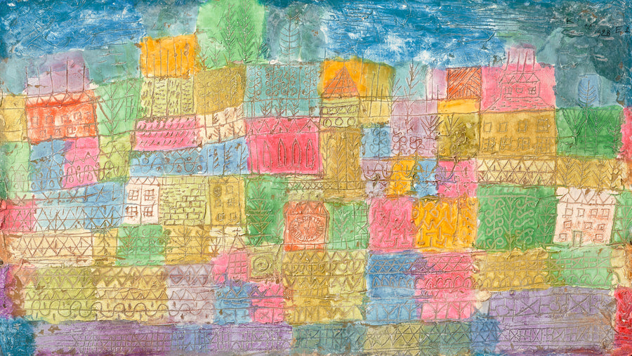 Bunte Landschaft, 1928 - Paul Klee