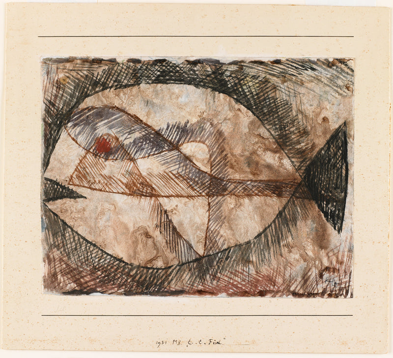 C. - C. = Fish - Paul Klee