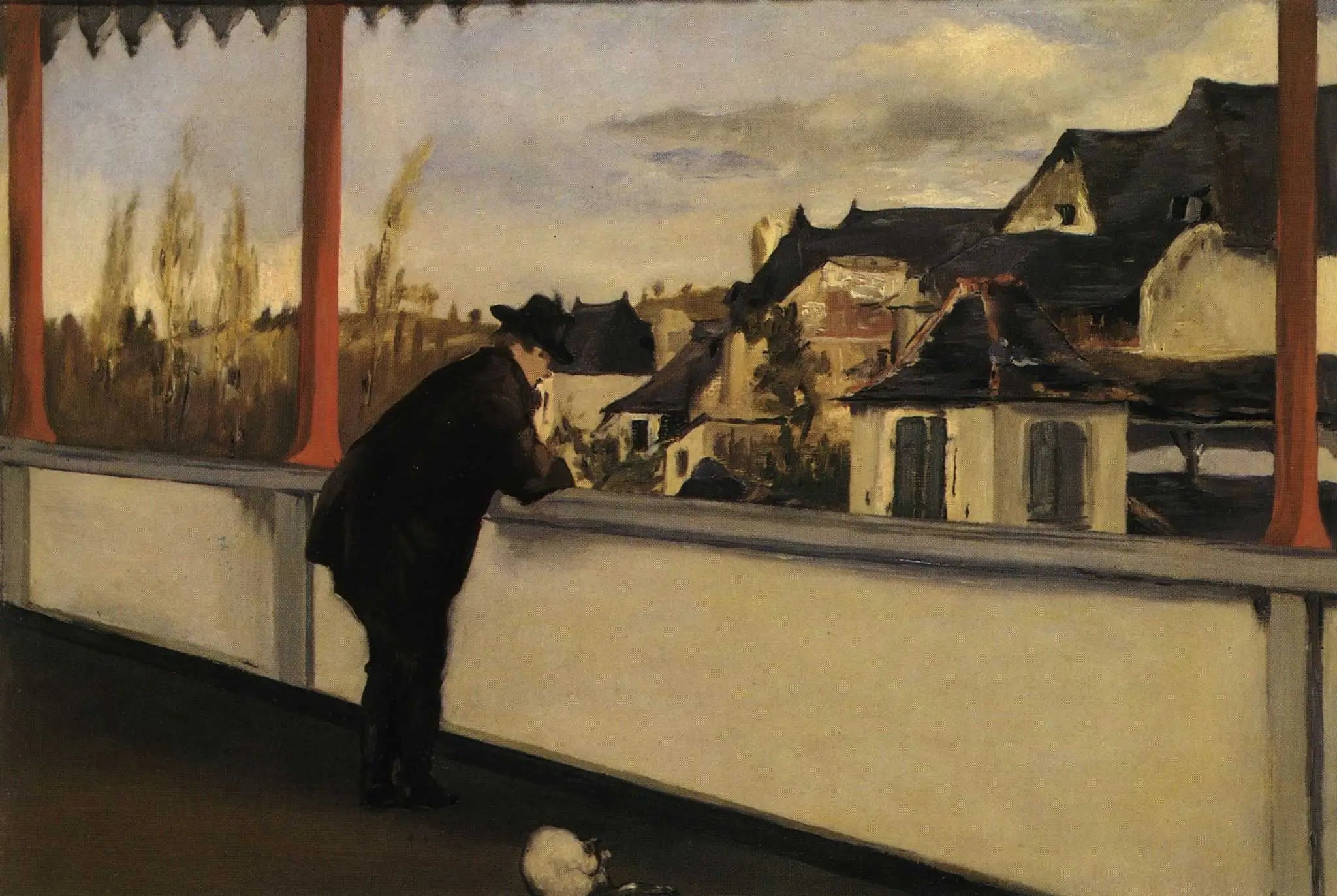 Reproduction du tableau « Oloron-Sainte-Marie - Édouard Manet » par Alpha Reproduction en peinture à l’huile