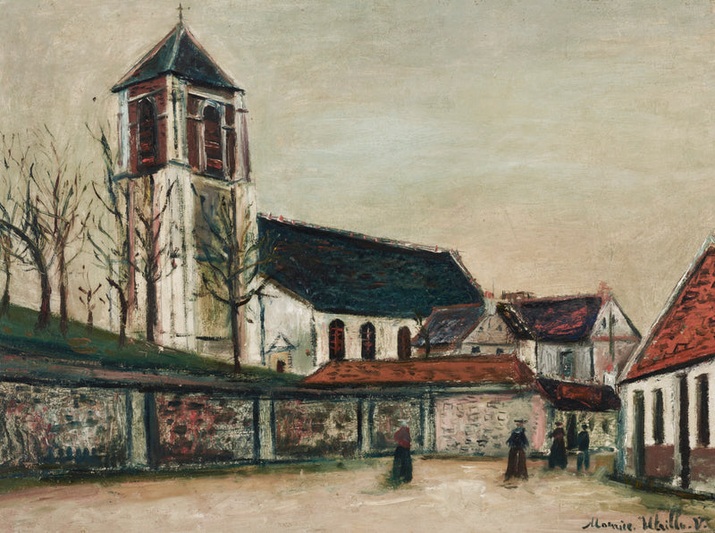 Église de Miraumont (1917) - Maurice Utrillo