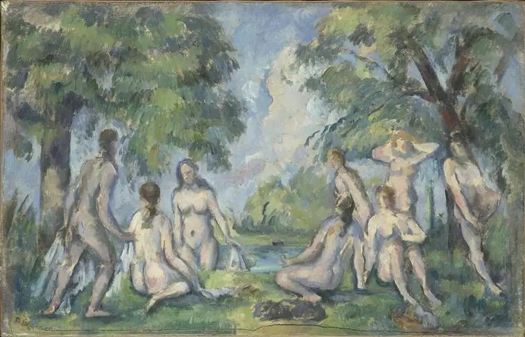 Badende - Paul Cézanne