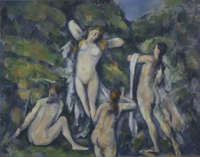 Badende - Paul Cézanne