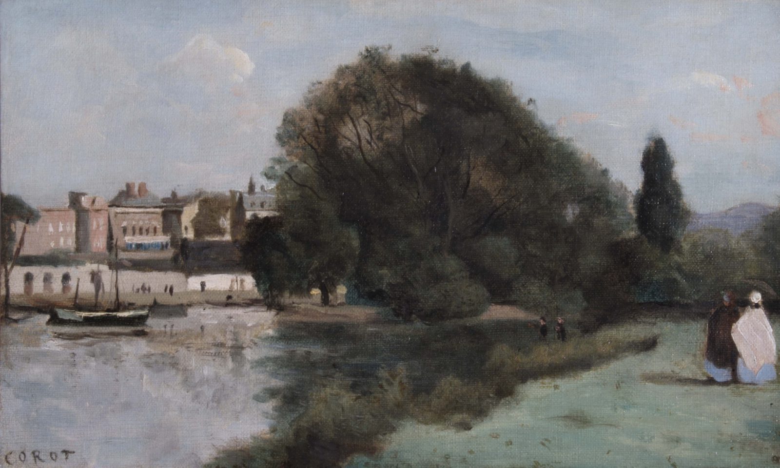 Richmond, près de Londres - Jean-Baptiste Camille Corot