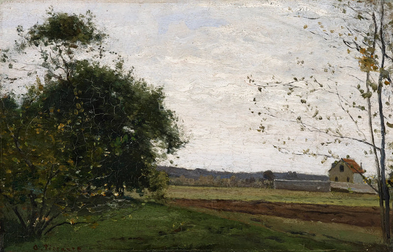 Landskab - Camille Pissarro
