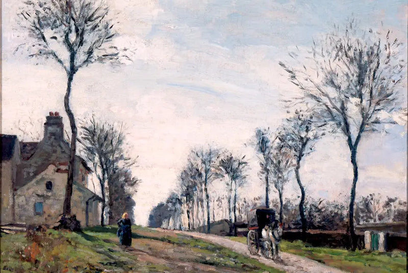 Marlyvejen - Camille Pissarro